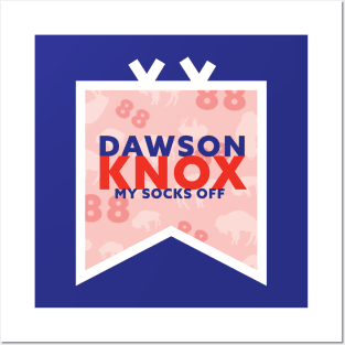 Knox Your Socks White Banner Posters and Art